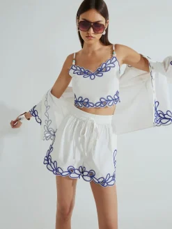 - Broderie Shorts*River Island Discount