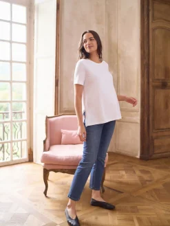 - Maternity Short Sleeve Cotton Modal T-Shirt*Seraphine Outlet