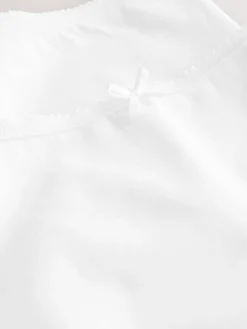 Wit - Set van 5 slips met hoog katoengehalte*Next Outlet