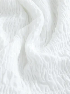 - Shirred Short Sleeve Crew Neck Top*Next New