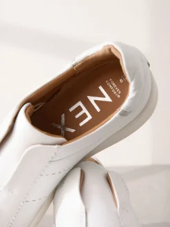 - Signature Premium Leather Laceless Slip-On Trainers*Next Best