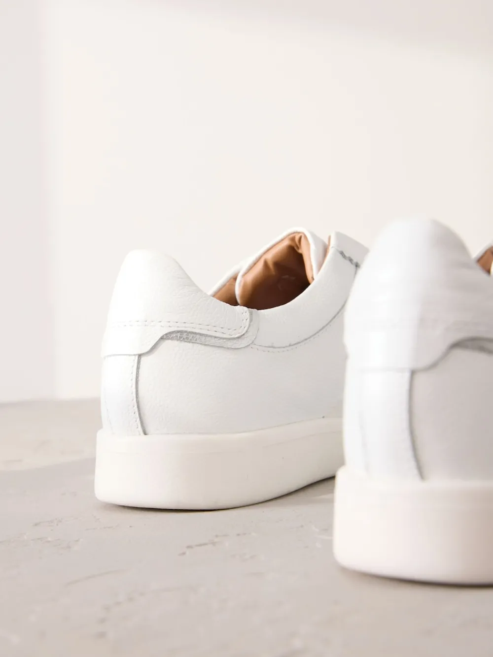 - Signature Premium Leather Laceless Slip-On Trainers*Next Best