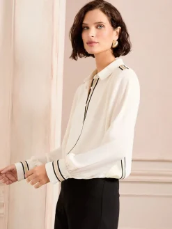 - overhemd met knopen en lange mouwen*Love & Roses Outlet