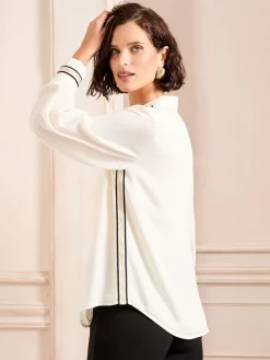 - overhemd met knopen en lange mouwen*Love & Roses Outlet