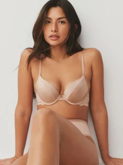 - A-E Gladde T-Shirt Beha's 2 Verpakking*Next