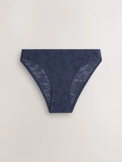 Wit/roze/praline huidskleur - Comfort Bonded Lace Knickers 7 Pack*Next Hot