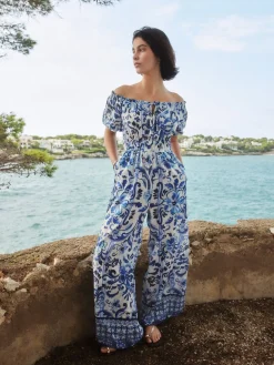 - Jumpsuit met blote schouder*Next Discount