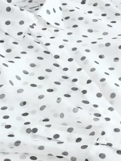 - Overhemd met doorschijnende lange mouwen*Next Hot