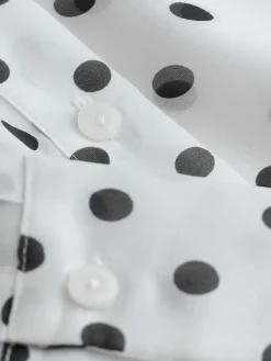 - Overhemd met doorschijnende lange mouwen*Next Hot