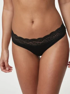 Wit/zwart/grijs - Katoenen kanten slipjes 4 stuks*Next Hot