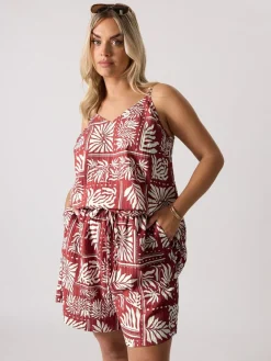 Yours - Curve - Geweven korte broek*Yours Curve Clearance