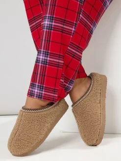 Borg Muiltje Pantoffels*Yours Curve Sale