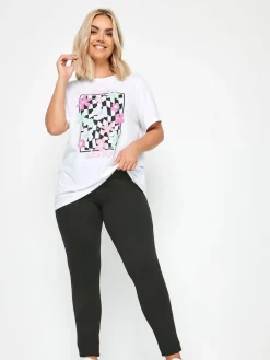 elastische broek van pontestof*Yours Curve New