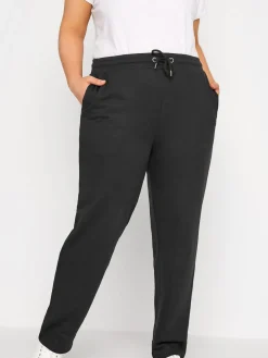 joggingbroek met rechte pijpen*Yours Curve New