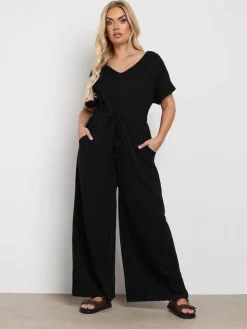 jumpsuit van 100% katoen*Yours Curve Clearance