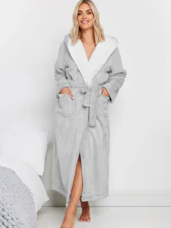 Maxi badjas Met capuchon*Yours Curve New