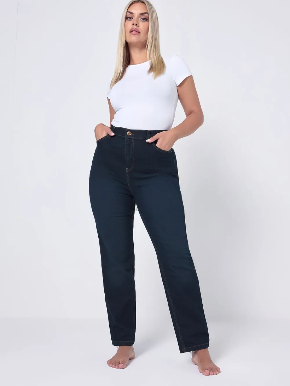 Ruby jeans met rechte pijpen*Yours Curve Best