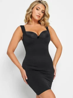 Seamless Tummy Control Underbra Slip Dress*Yours Curve Sale
