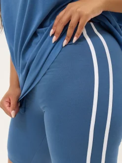 Side Stripe Shorts*Yours Curve New