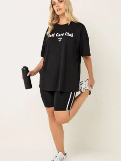 Side Stripe Shorts*Yours Curve Online