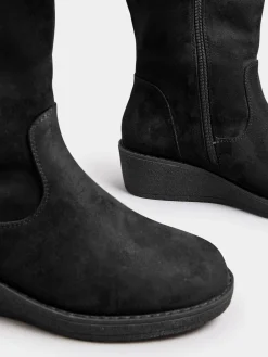 slappe knielaarzen met extra wijde pasvorm*Yours Curve Outlet