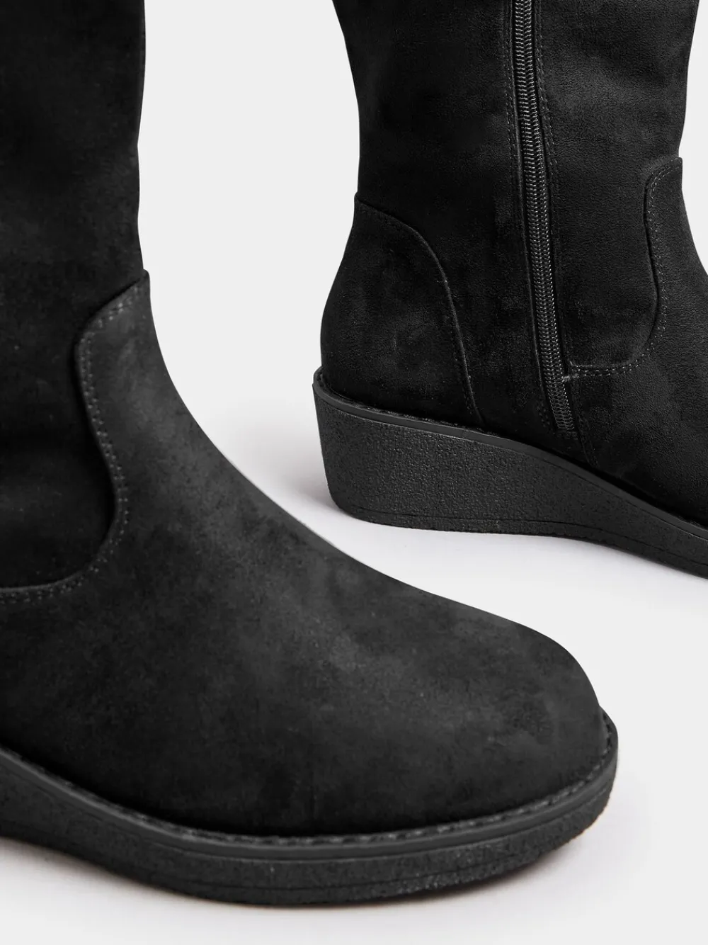 slappe knielaarzen met extra wijde pasvorm*Yours Curve Outlet