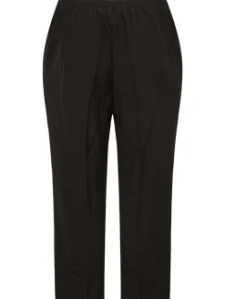 stretchbroek met elastische taille en rechte pijpen*Yours Curve Discount