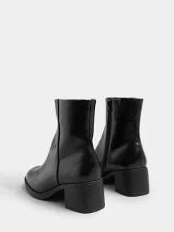 Wide Fit Square Ankle Boots*Yours Curve Best