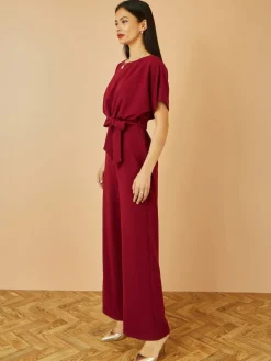 Batwing Stretch Jumpsuit*Yumi Outlet