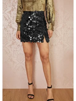 Sequin Mini Skirt*Yumi Best
