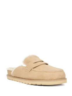 - Goldy Lined Backless Loafers*Dune London Online