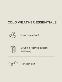 - Regenbestendige trenchcoat*Next Clearance