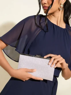 Zilver - Occasion Clutch Bag*Friends Like These New