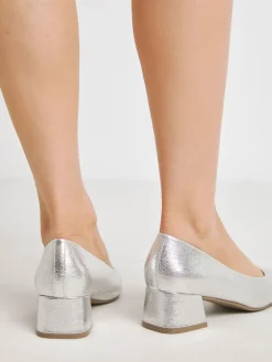 - Heavenly Soles By Low Block Heels Court Shoes*JD Williams Clearance