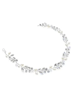 - bohemia haarband met kristallen en parels*Ivory & Co Sale