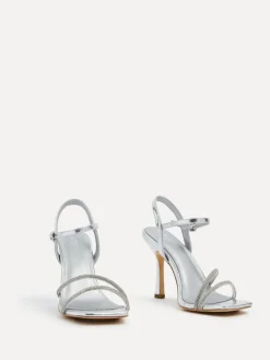 - Mesmerize Diamanté Embellished Strappy Heel*Linzi Best