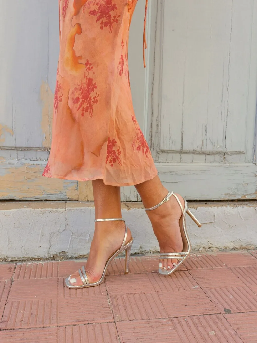 - MATILDA Strappy Heeled Sandals*Novo Discount