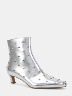 - Wide Fit Kiki Studded Low Heel Ankle Boots*Novo Hot