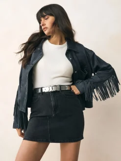 - Reguliere leren riem met opvallende gesp*Next Discount