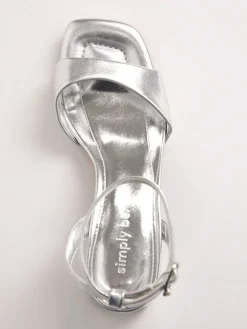 - Barely There on Low Block Heels in Extra Wide Fit*Simply Be Best