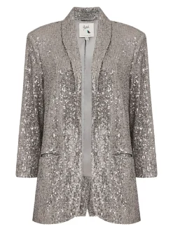 - - Blazer met lovertjes en zakken*Yumi Hot