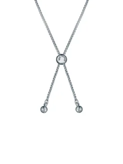 Zilver/blauw - Tone Melrah: Iconische kristallen schuifarmband, heldere kristallen*Ted Baker Hot