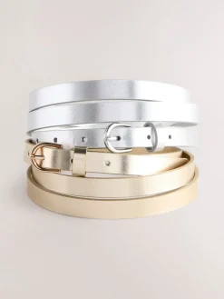 - PU Skinny Riemen 2 Pakket*Next Discount