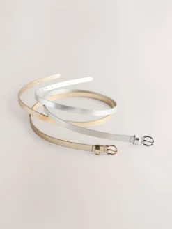 - PU Skinny Riemen 2 Pakket*Next Discount