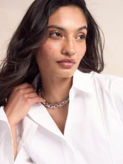 - Double Link Chunky Chain Necklace*Next New