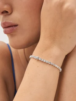 Zilverkleurig - Glinsterende armband met maatverloop*Next Outlet