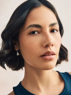 - Oorbellen met glinsterend blad*Next Hot