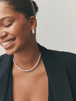 Zilverkleurig - Smooth Chain Necklace*Next Clearance