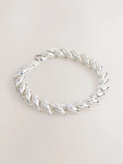Zilverkleurig - Smooth Chain Bracelet*Next