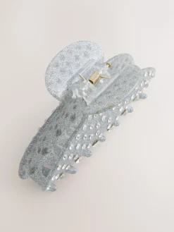 Zilverkleurig - Sparkle Claw Clip*Next New